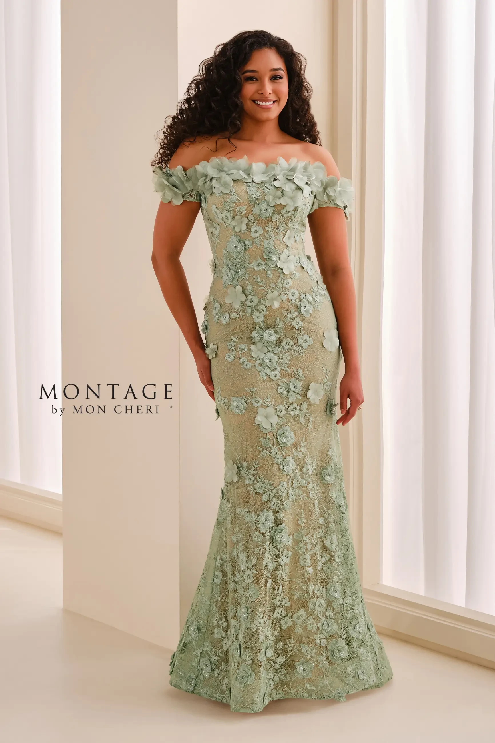 M3215 Mother of the Bride Gown