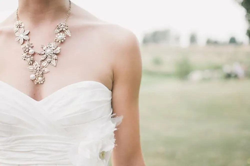 What is the average cost for a wedding dress? Image