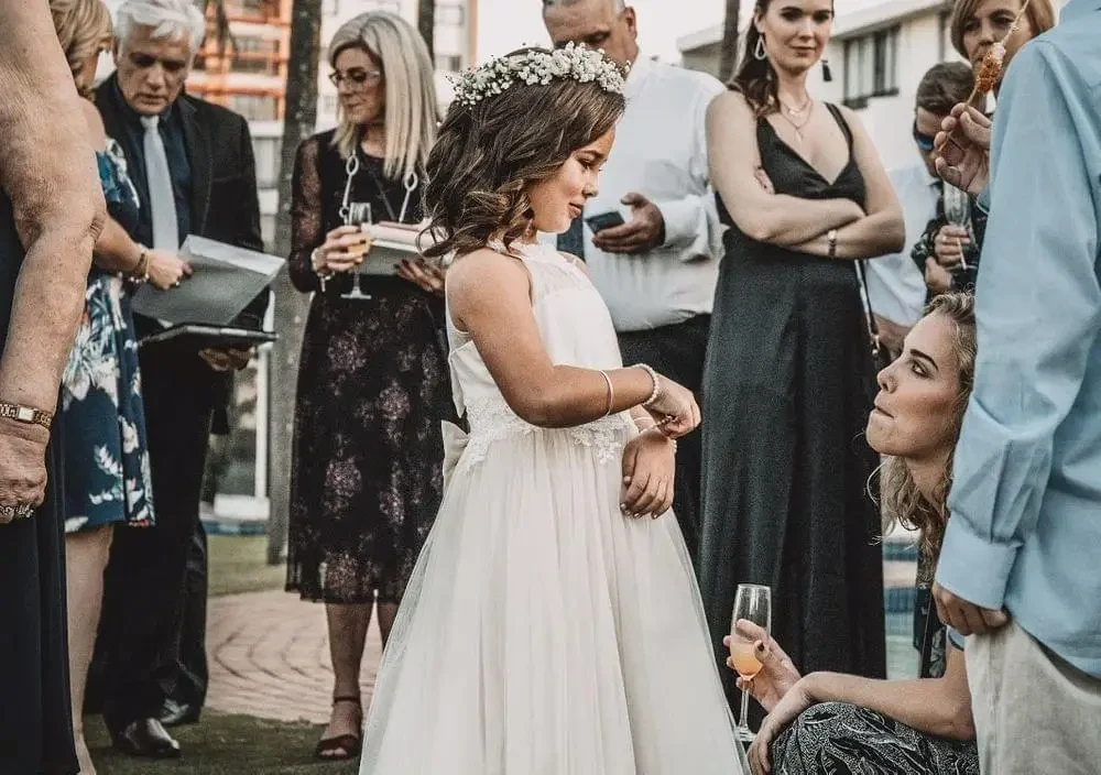 Selecting your Wedding Gown and the Bridal Party Dresses for the rest Image