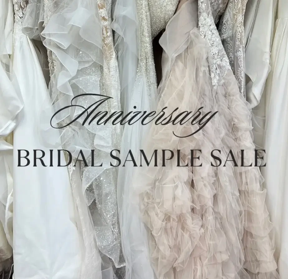 Anniversary Bridal Sample Sale Main Image