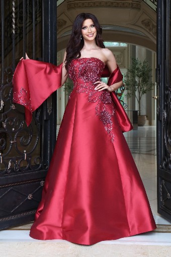 Jovani 53469B #0 default Wine thumbnail