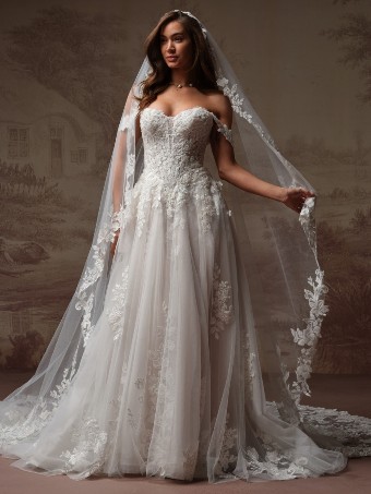 Maggie Sottero Kate #0 default All Ivory (gown with Ivory Illusion) thumbnail