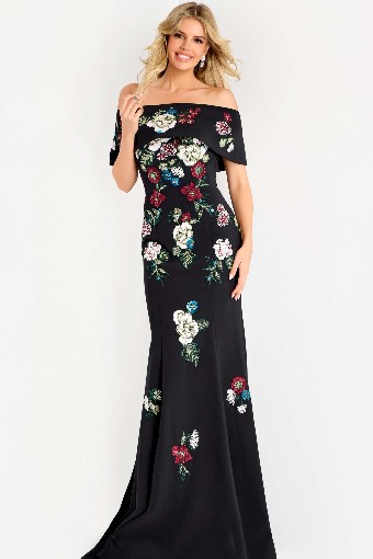 Jovani 47636B #0 default Black/Multi thumbnail