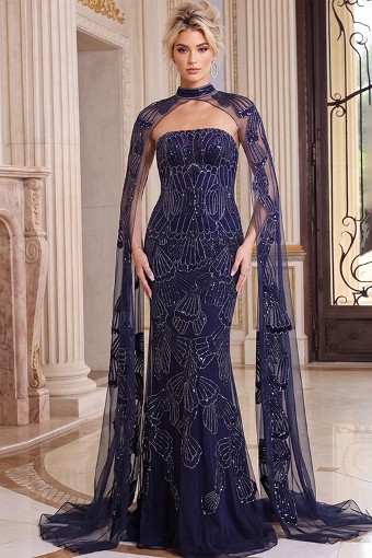 Jovani 52486A #0 default Navy thumbnail