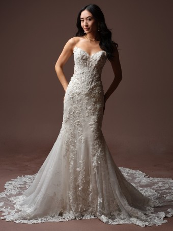 Maggie Sottero Estelle #0 default All Ivory (gown with Ivory Illusion) thumbnail