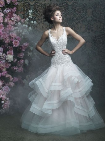 Allure Bridals C405 #0 default Antique thumbnail