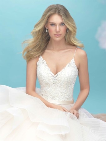 Allure Bridals 9450 #2 default Baby Pink/Ivory thumbnail