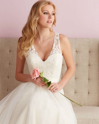 Allure Bridals 2716 #1 Light Gold/Ivory thumbnail