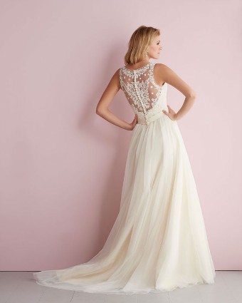 Allure Bridals 2716 #2 Light Gold/Ivory thumbnail