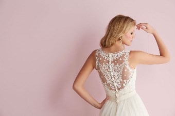 Allure Bridals 2716 #3 default Light Gold/Ivory thumbnail