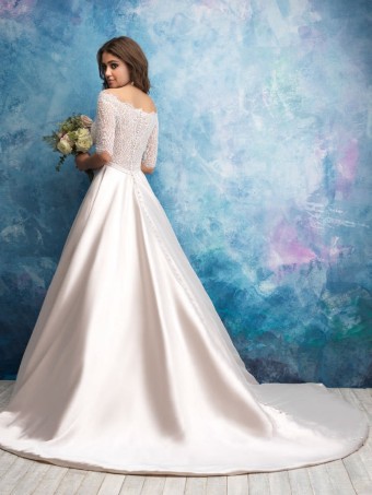 Allure Bridals 9553 #1 Ivory/Almond thumbnail