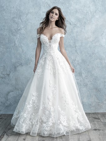 Allure Bridals 9681 #0 default Ivory/Champagne thumbnail