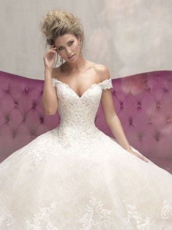 Allure Bridals C461 #3 Champagne thumbnail