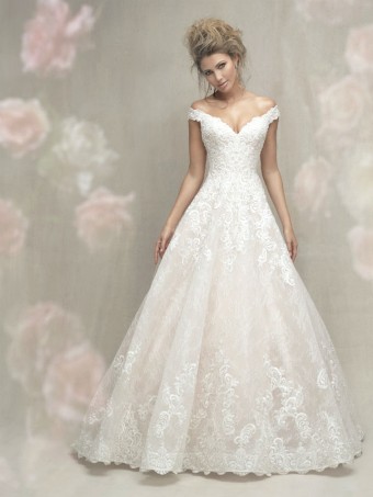 Allure Bridals C461 #2 Champagne thumbnail