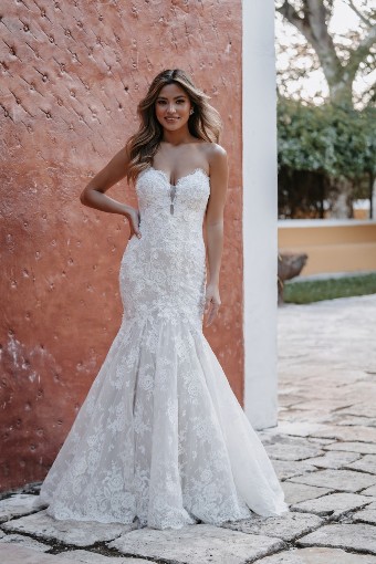 Allure Bridals C652 #4 Champagne/Nude thumbnail