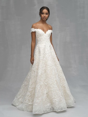 Allure Bridals C520 #2 Ivory/Champagne thumbnail