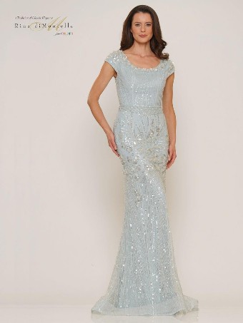 Colors Dress RD2753 #0 default Taupe Sky Blue thumbnail