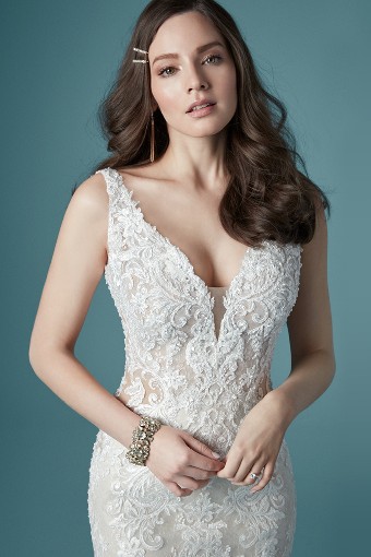 Maggie Sottero Delilah #2 Ivory/Champagne thumbnail