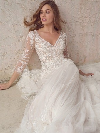Maggie Sottero Quintyn #2 Ivory/Nude thumbnail