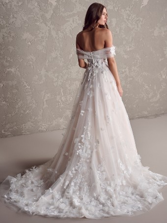 Maggie Sottero Laila+ Laila Cap Sleeves Included #4 default All Ivory thumbnail