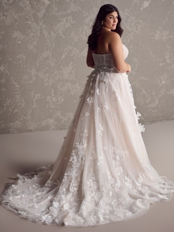 Maggie Sottero Laila+ Laila Cap Sleeves Included #1 All Ivory thumbnail
