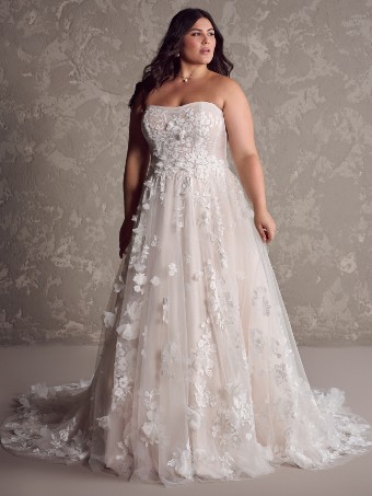 Maggie Sottero Laila+ Laila Cap Sleeves Included #2 All Ivory thumbnail