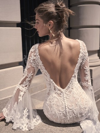 Maggie Sottero Saige #4 Ivory Over Blush thumbnail