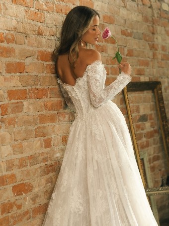 Maggie Sottero Kitaro #2 All Ivory (gown with Ivory Illusion) thumbnail