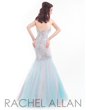 Rachel Allan 6852 #1 default Tiffany Blue/Pink thumbnail