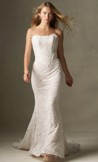 Wilderly Bride F408SK- Perla skirt #1 default Nude/Ivory thumbnail