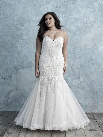 Allure Bridals W451 #0 default Champagne/Ivory thumbnail