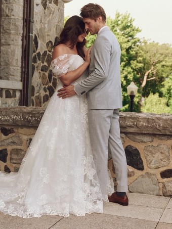 Maggie Sottero Skylar #1 All Ivory (gown with Ivory Illusion) thumbnail