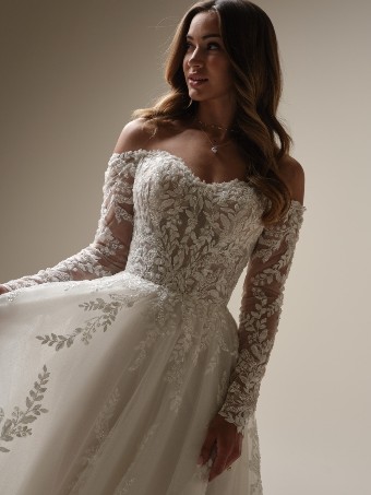Maggie Sottero Rita #1 All Ivory (gown with Ivory Illusion) thumbnail