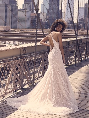 Maggie Sottero Sloan #1 Ivory/Pewter Accent thumbnail