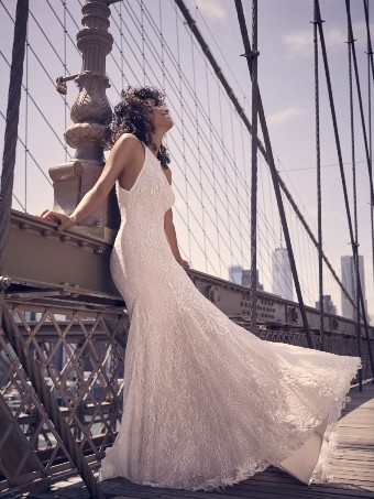 Maggie Sottero Sloan #3 default Ivory/Pewter Accent thumbnail