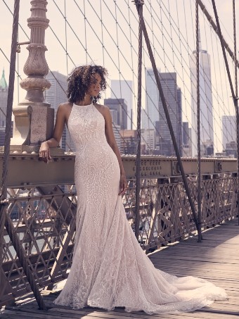 Maggie Sottero Sloan #0 default Ivory/Pewter Accent thumbnail