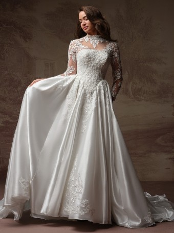 Maggie Sottero Dahlia #0 default All Diamond White thumbnail