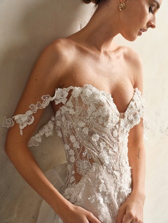 Sottero and Midgley Wicklow #4 default Ivory (gown with Ivory Illusion) thumbnail