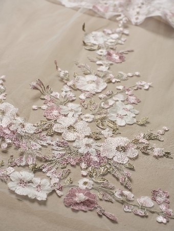Sottero and Midgley Alvarez #4 Multi over Pink Champagne (gown with Diamond White Illusion thumbnail