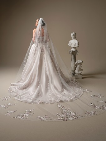 Sottero and Midgley Alvarez #3 Multi over Pink Champagne (gown with Diamond White Illusion thumbnail