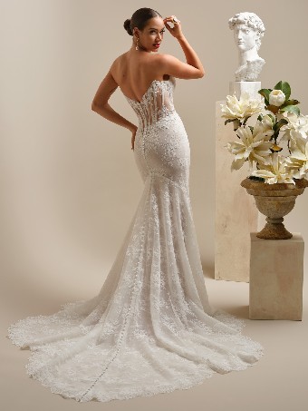 Sottero and Midgley Dublin #1 Ivory (gown with Ivory Illusion) thumbnail