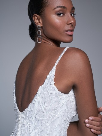 Sottero and Midgley Marvine #2 Ivory/Silver Accent over Blush thumbnail