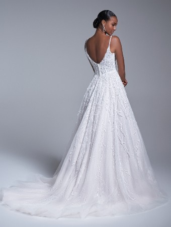 Sottero and Midgley Marvine #1 Ivory/Silver Accent over Blush thumbnail