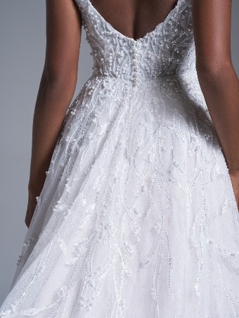 Sottero and Midgley Marvine #6 Ivory/Silver Accent over Blush thumbnail