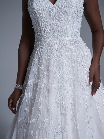 Sottero and Midgley Marvine #4 Ivory/Silver Accent over Blush thumbnail