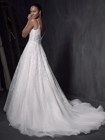 Sottero and Midgley Marvine #7 default Ivory/Silver Accent over Blush thumbnail