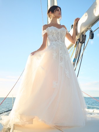 Sottero and Midgley Mason #4 Ivory Over Blush thumbnail
