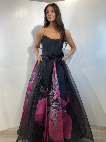 Jovani 42055A #0 default Black/Fuchsia thumbnail