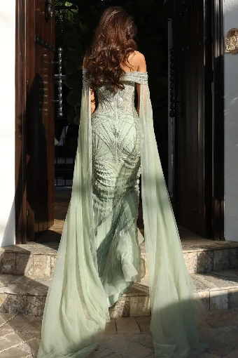 Jovani 52207A #1 Green thumbnail