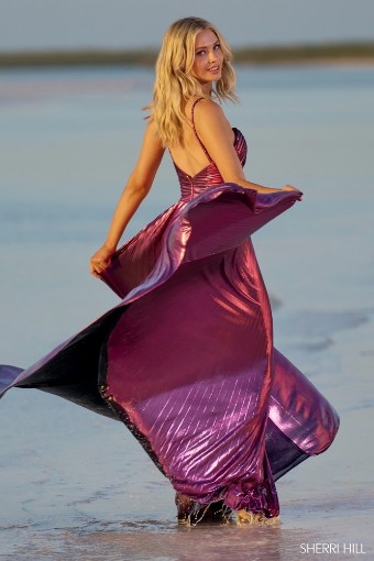 Sherri Hill 55930 #1 default Peacock thumbnail